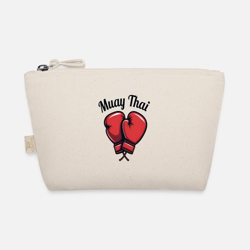 Funny Muay Thai Boxing Muay Thai - Bio-Täschchen - Natur