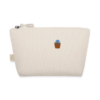 Jellyfish in the breast pocket Jellyfish - Organic Pouch - nature - Front
