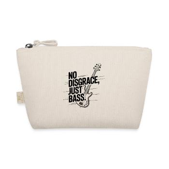 Just Bass, No Disgrace – White - Organic Pouch - nature - Front
