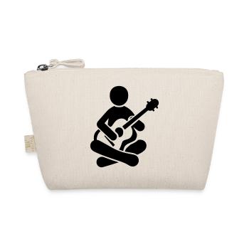 Musiker Gitarre - Bio-Täschchen - Natur - Vorne