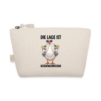 Die Lage Ist Besäufniserregend - Bio-Täschchen - Natur - Vorne