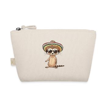 Suricate Drôle Sombrero - Trousse biologique - nature - Devant