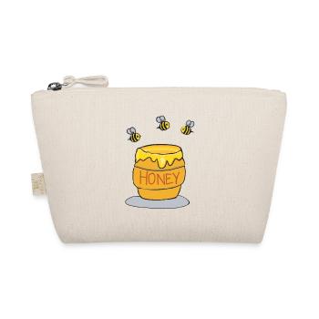 Pot de miel et abeilles occupées - Trousse biologique - nature - Devant