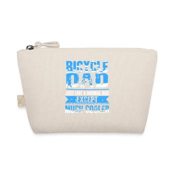 Cool Cycling Dad Funny Rider Father Life Quote - Bio-Täschchen - Natur - Vorne