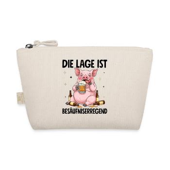 Die Lage Ist Besäufniserregend - Bio-Täschchen - Natur - Vorne