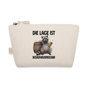 Die Lage Ist Besäufniserregend - Bio-Täschchen - Natur - Vorne