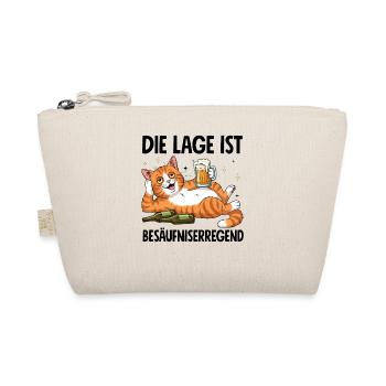 Die Lage Ist Besäufniserregend - Bio-Täschchen - Natur - Vorne
