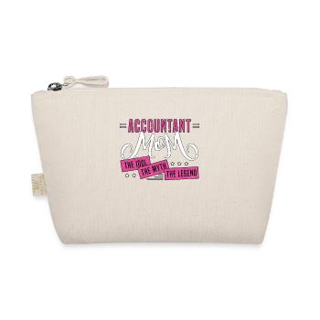 Accountant Mom The Idol The Myth Data Analysis - Organic Pouch - nature - Front