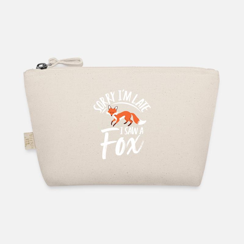 Humorous fox design and fun slogan Organic Pouch