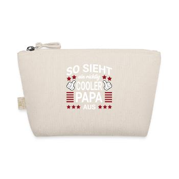 Cooler Papa Style - Bio-Täschchen - Natur - Vorne