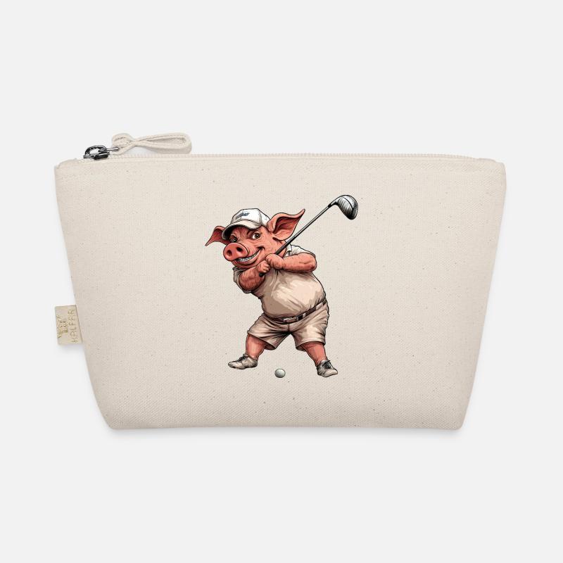 Golf Schwein Bio-Täschchen