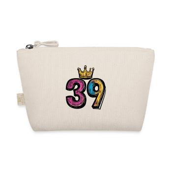 39 Number Crown - Organic Pouch - nature - Front