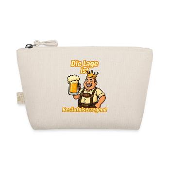Tenue de fête Hommes Hommes avec Dicton Week-end - Trousse biologique - nature - Devant