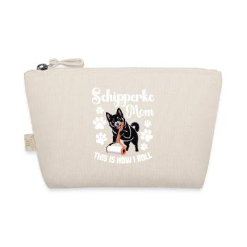 Schipperke Mom That's How I Roll - Organic Pouch - nature - Front