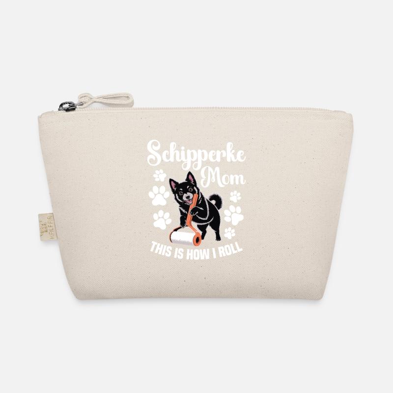 Schipperke Mom That's How I Roll Organic Pouch