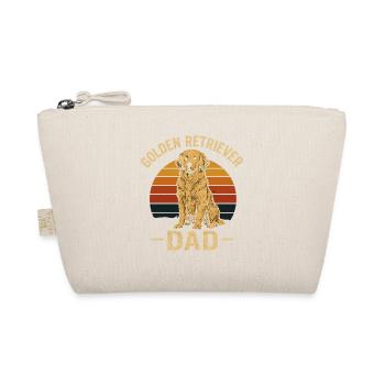 Golden Retriever Dad Style Rétro - Trousse biologique - nature - Devant