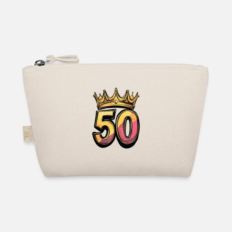 50 Zahl Krone Bio-Täschchen
