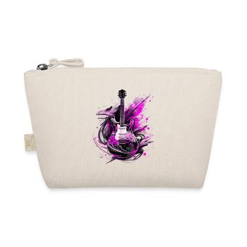Electric Guitar Guitar Guitarist Music Instrument Rock - Organic Pouch - nature - Front