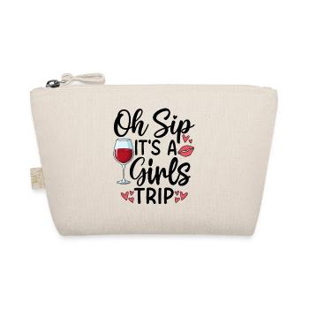 Oh Sip C’est un voyage entre filles - Trousse biologique - nature - Devant