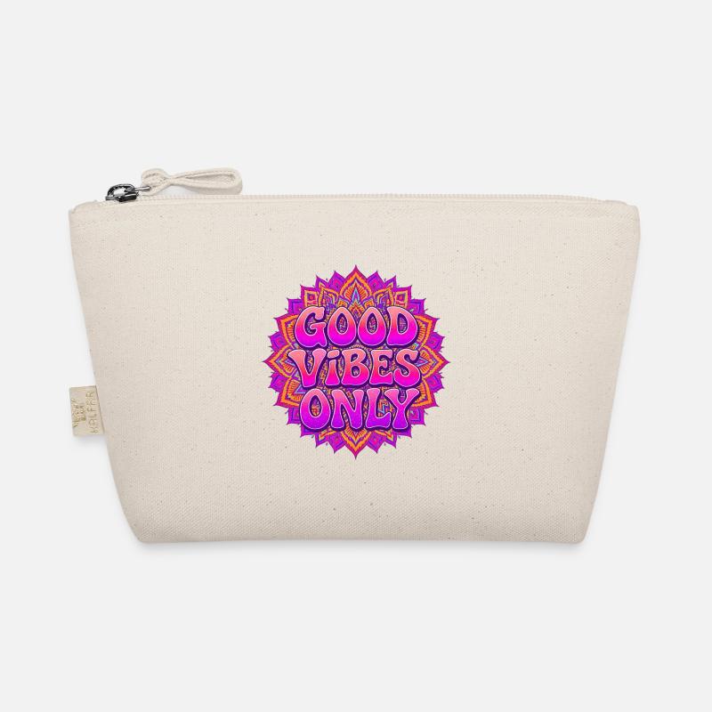 Positive Energie Mandala Retro Boho Kunst Bio-Täschchen