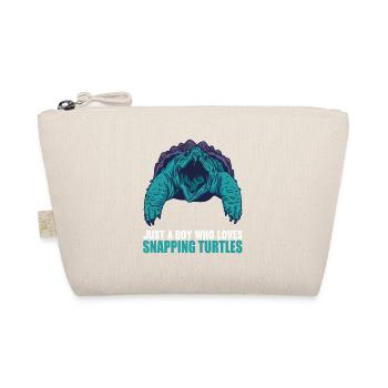 Snapping Turtles Snapping Turtle - Organic Pouch - nature - Front