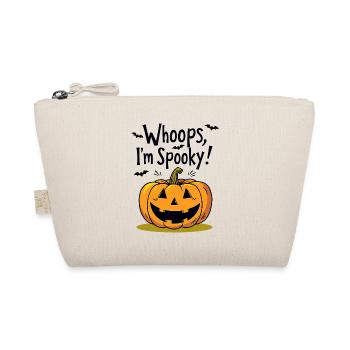 Oups, je suis effrayant citrouille d’Halloween - Trousse biologique - nature - Devant