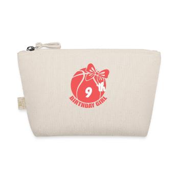 Basket-ball 9e anniversaire Basketteur - Trousse biologique - nature - Devant