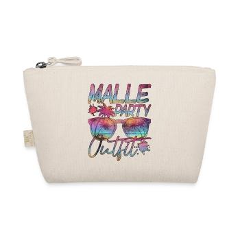 Malle Party Outift Sunglasses Design - Organic Pouch - nature - Front