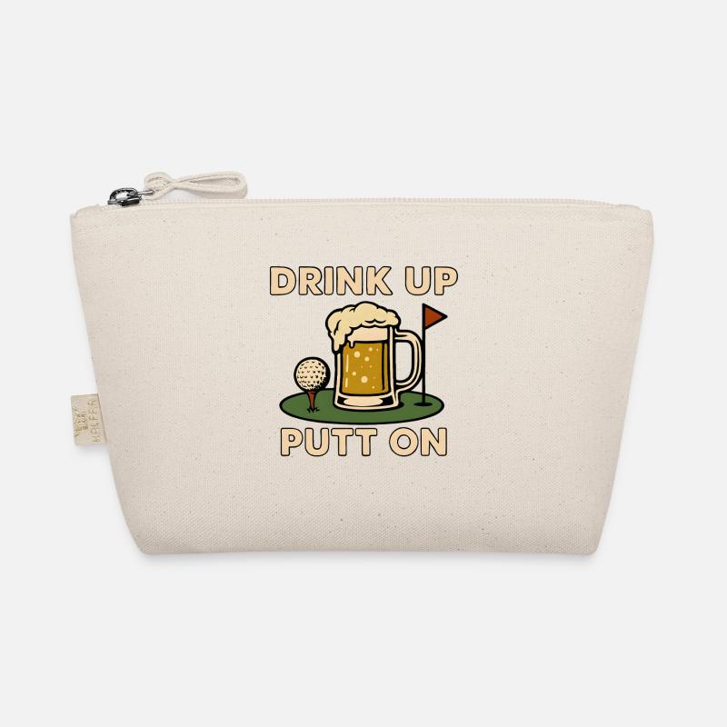Golf Golfer Bier Bio-Täschchen