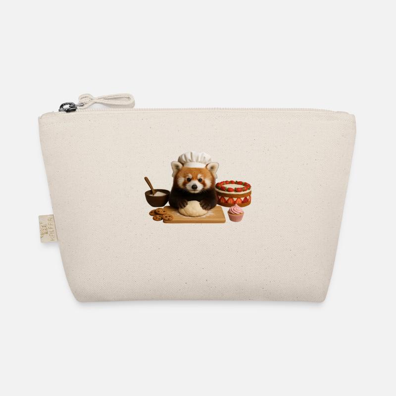 Red Panda Baking Cake Bread Organic Pouch