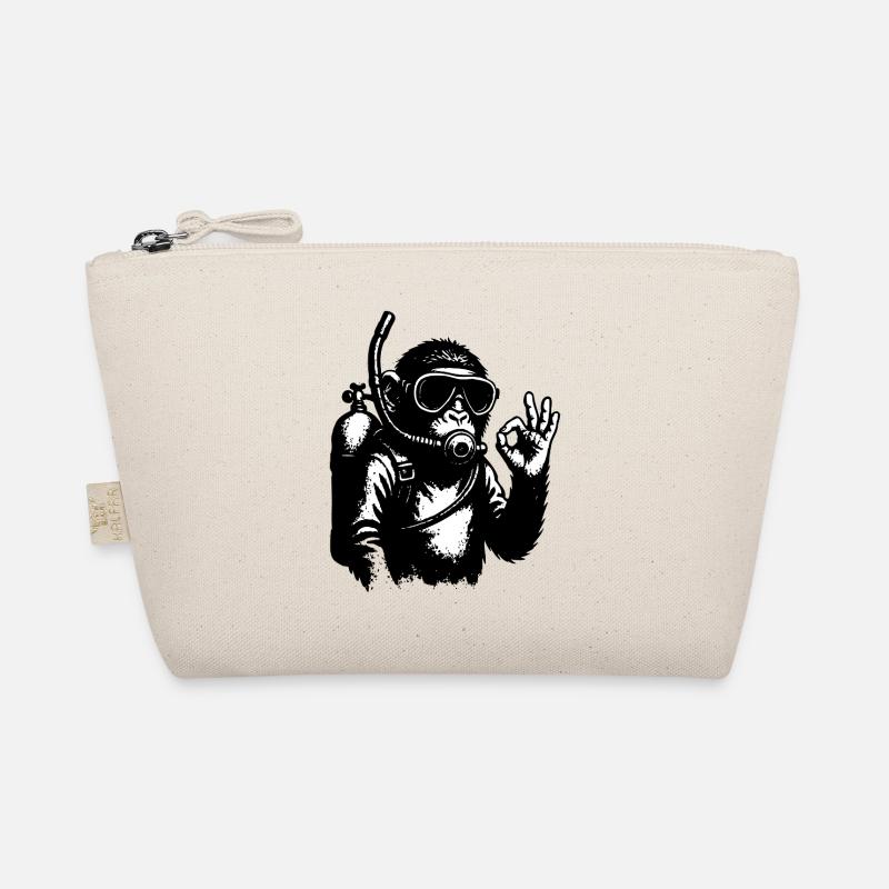 Diving Monkey Diving Organic Pouch