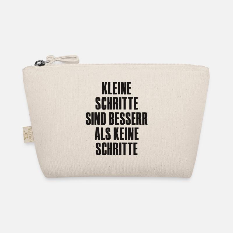 Kleine Schritte sind besser als keine Schritte. Bio-Täschchen