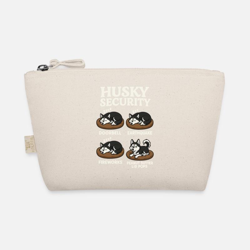 Husky - Bio-Täschchen - Natur