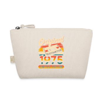 50th Birthday Man Woman 50 Years Decoration 1975 Gesche - Organic Pouch - nature - Front