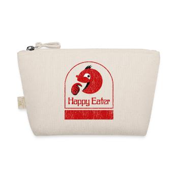 Happy Eater Design Distressed - Organic Pouch - nature - Front