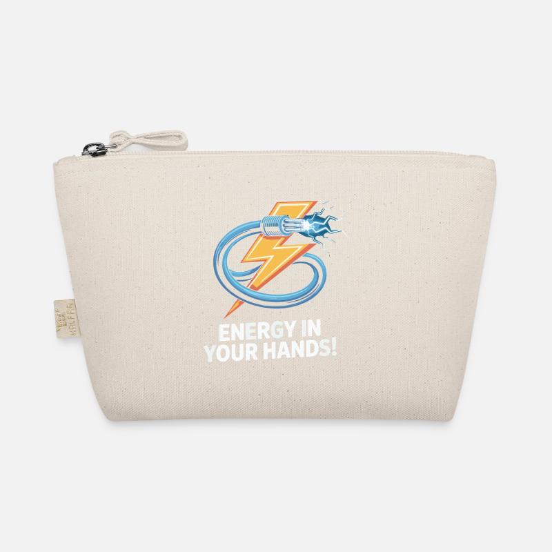 Electric Power Lightning Design Organic Pouch