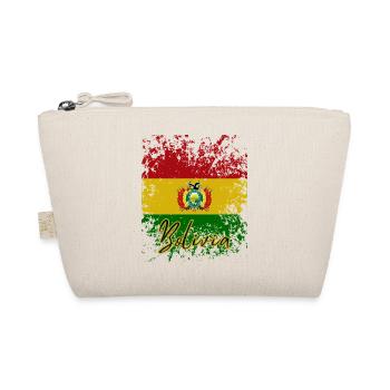 Drapeau bolivien, j'aime la Bolivie - Trousse biologique - nature - Devant