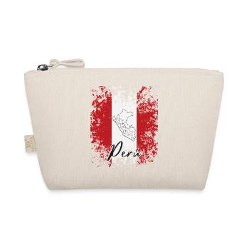 I love Peru, Peruvian flag - Organic Pouch - nature - Front