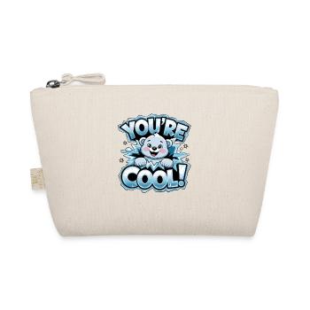 Ours, tu es cool - Ours polaire drôle avec - Trousse biologique - nature - Devant