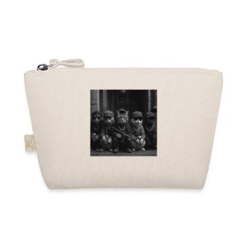 Conception de rue de chats gangsters amusants - Trousse biologique - nature - Devant