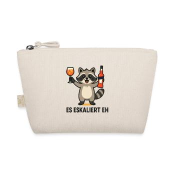 ÇA S'INCLINE EH X Raccoon Meme Racoon - Trousse biologique - nature - Devant