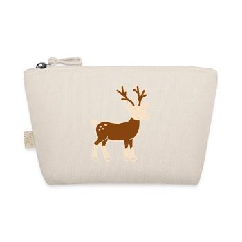Cerf Mignon Illustration Ludique Caribou - Trousse biologique - nature - Devant