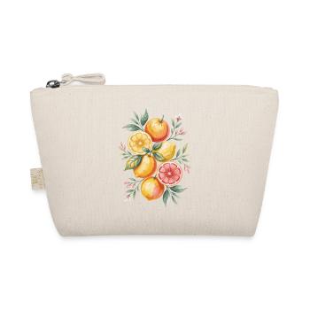 Lemons and Oranges Artwork - Organic Pouch - nature - Front