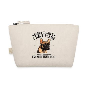 Illustration expressive de bouledogue français - Trousse biologique - nature - Devant