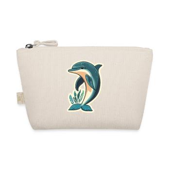 Dolphin - Organic Pouch - nature - Front