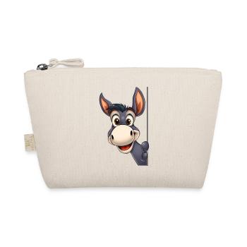 Un âne mignon qui regarde dehors : illustration d'animal de dessin animé - Trousse biologique - nature - Devant