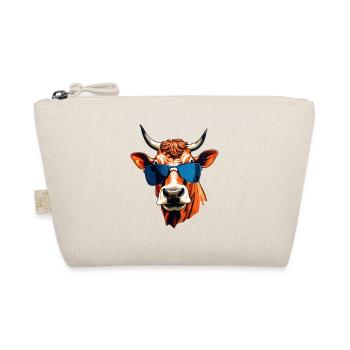 Tête de taureau cool avec lunettes de soleil - Trousse biologique - nature - Devant