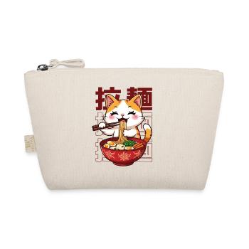 Japanische Ramen, die Kätzchen essen - Bio-Täschchen - Natur - Vorne