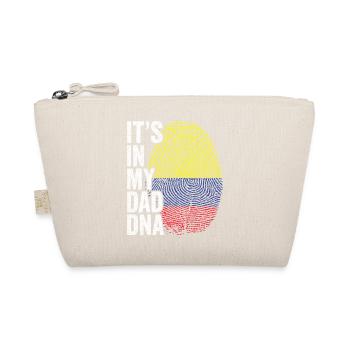 Drapeau Colombie Empreinte Papa Colombien - Trousse biologique - nature - Devant