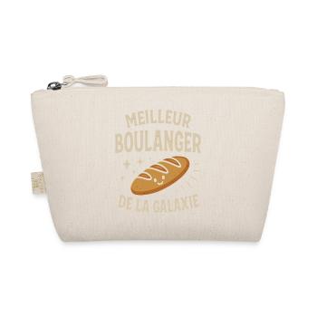 Bester Bäcker Galaxie humorvolles Geschenk - Bio-Täschchen - Natur - Vorne